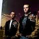 Senior Pictures: High school friends in varsity jackets