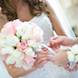 jefferson city missouri wedding photographer: mother and bride and flowers